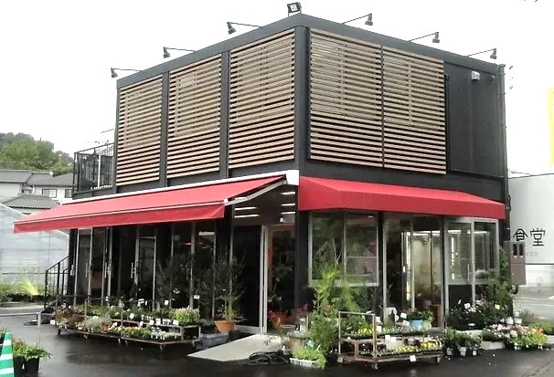 店舗オーニング施工
