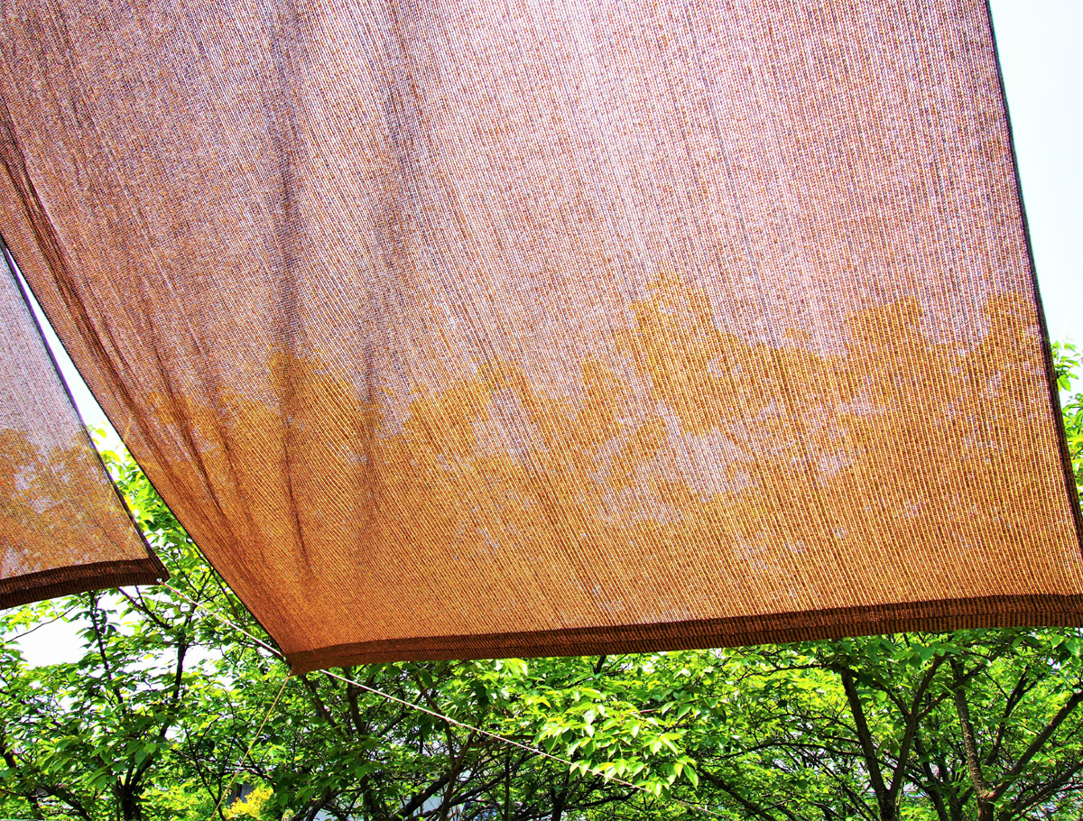 庭の日陰スペース